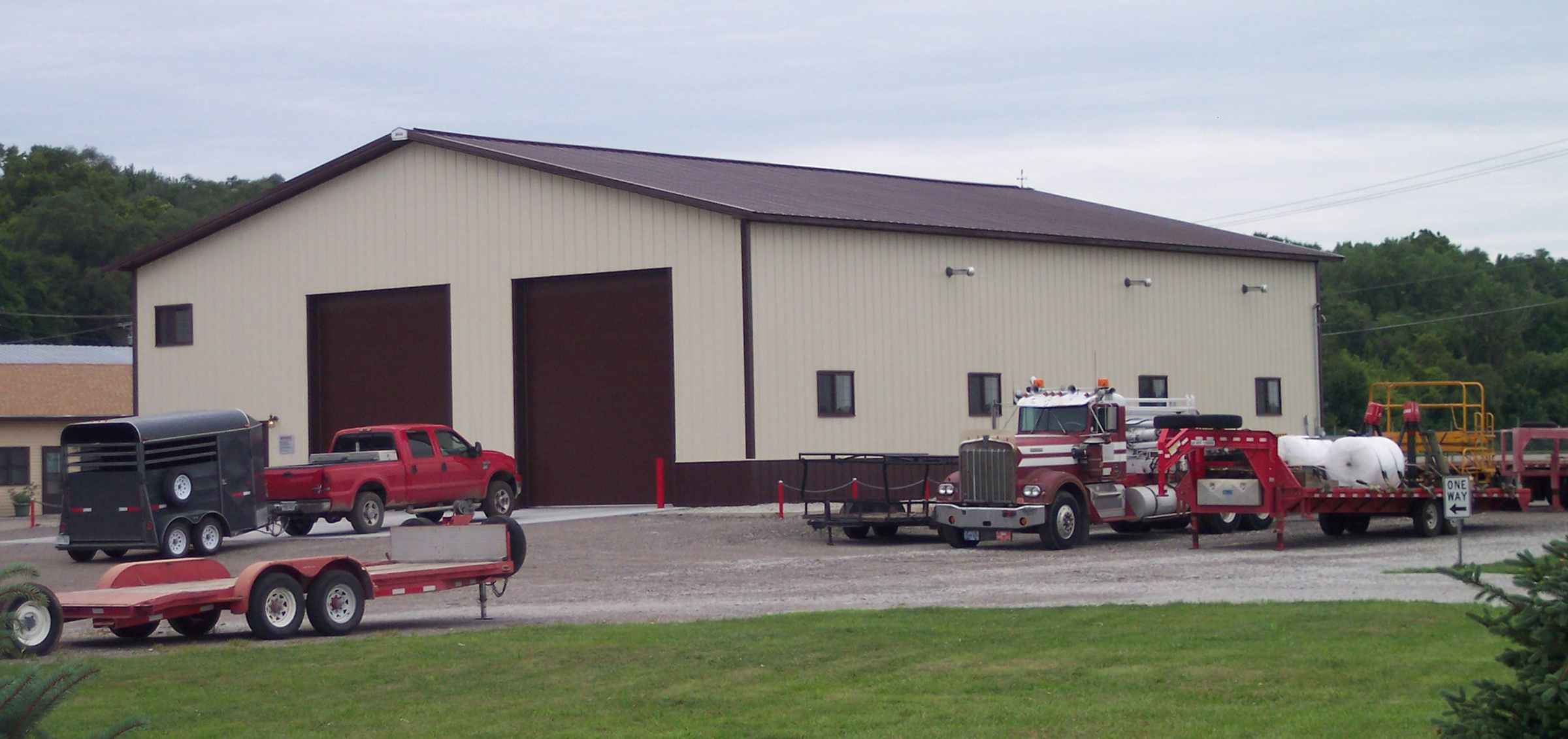 Pole Barn Machine Shed and Shop